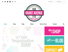Tablet Screenshot of grantavenuedesign.com